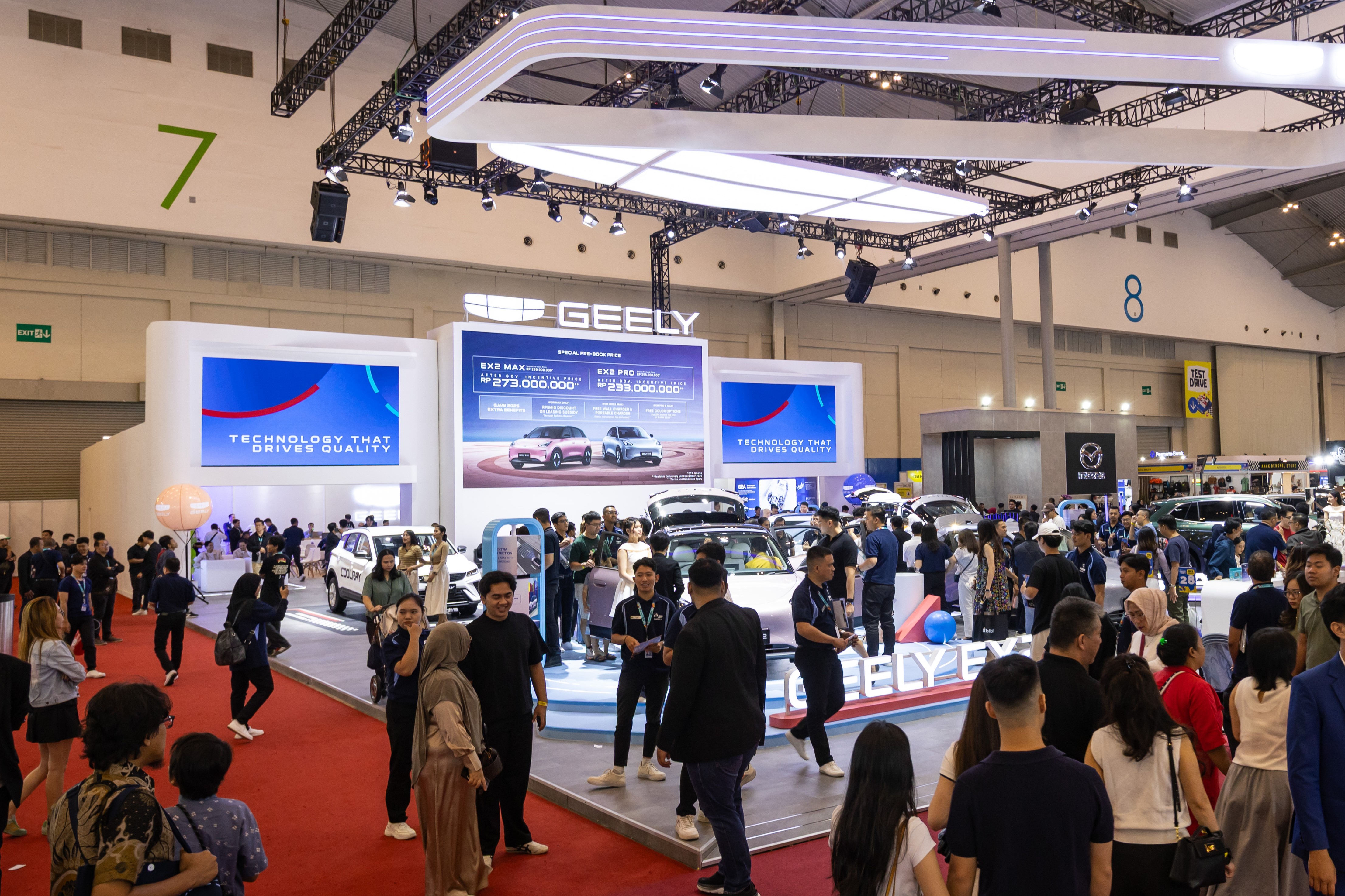 Booth Geely di Ajang GJAW 2025