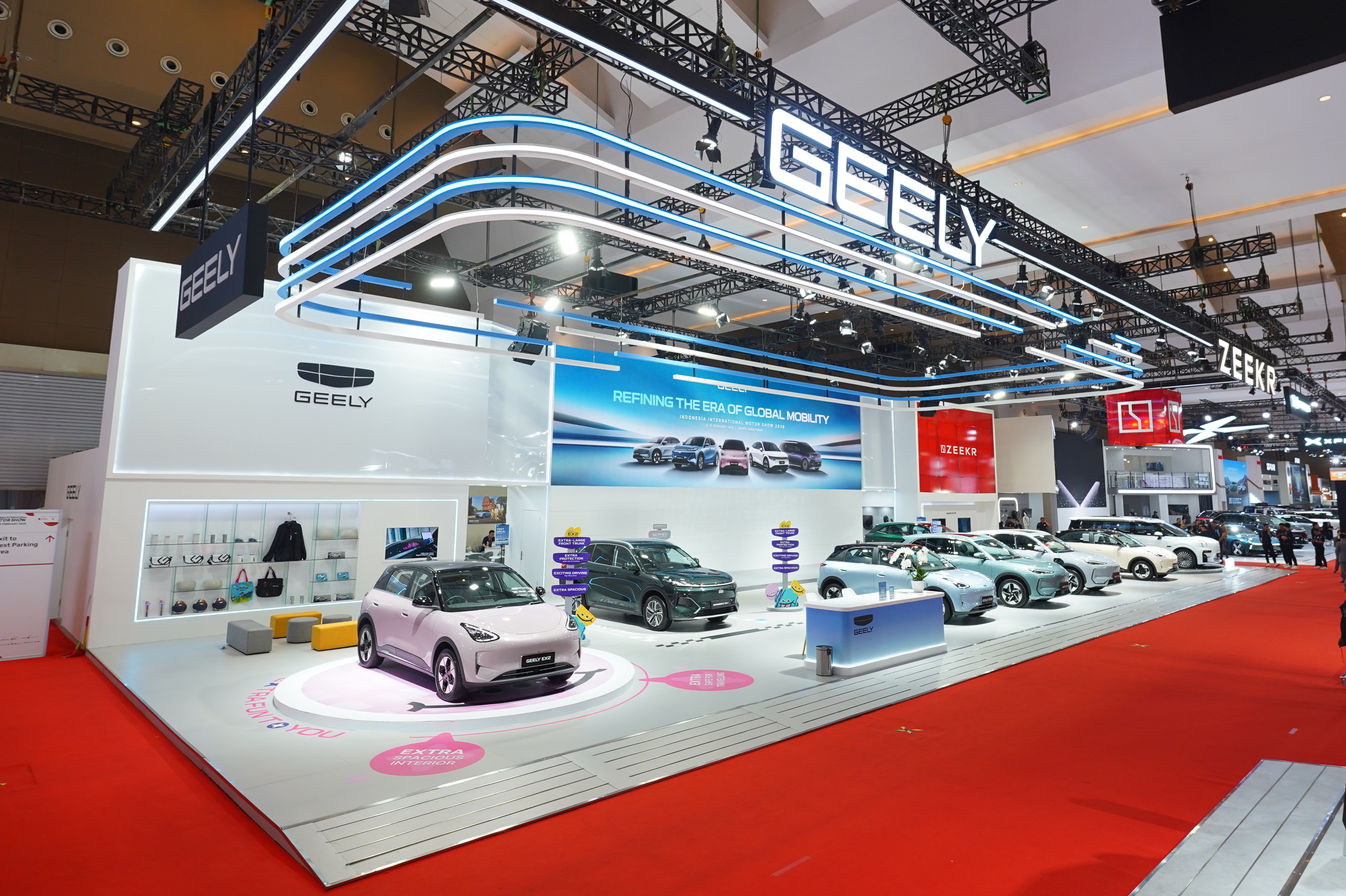 Geely Pamerkan Lini Elektrifikasi dan Program Kepemilikan Menarik di IIMS 2026